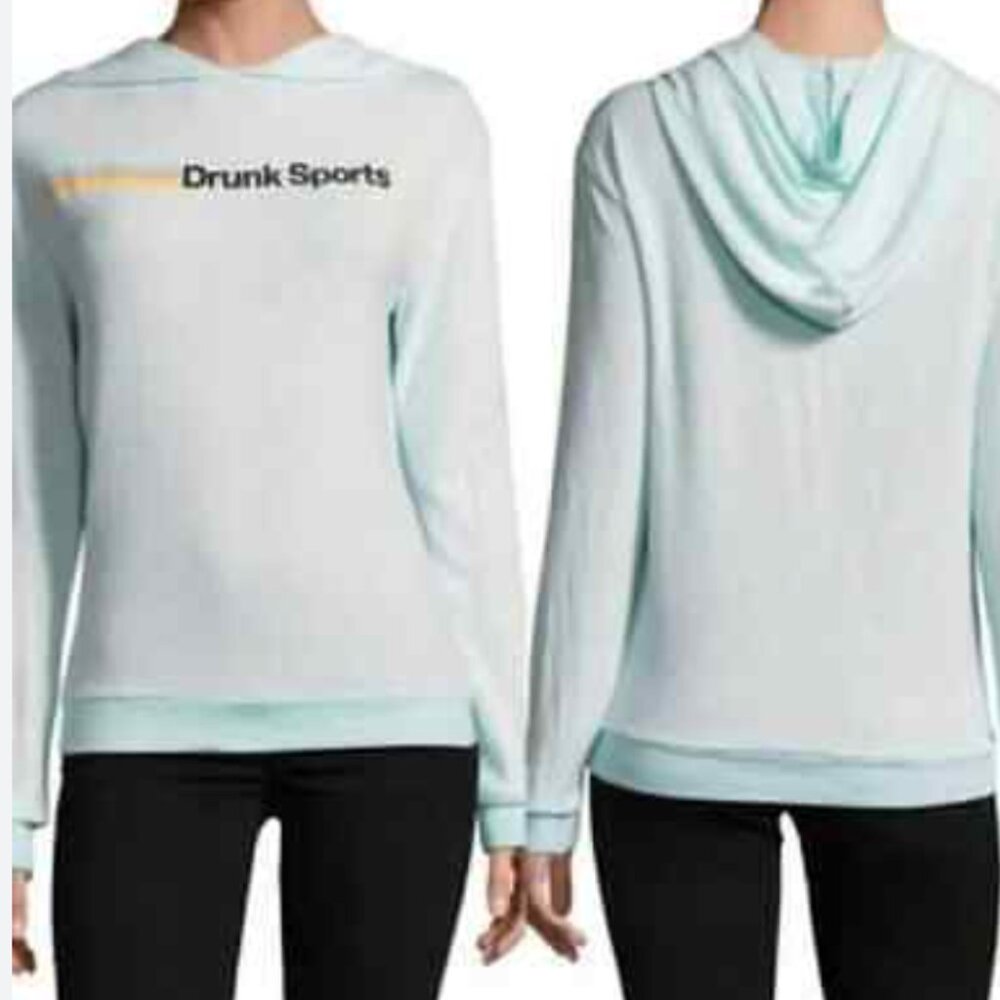 Wildfox Women's Medium Sweat Drunk Sports Hoodie